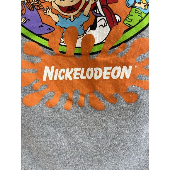 Nickelodeon Rugrats Graphic Adult T Shirt Size Medium Gray Short‎ Sleeve - Picture 3 of 8